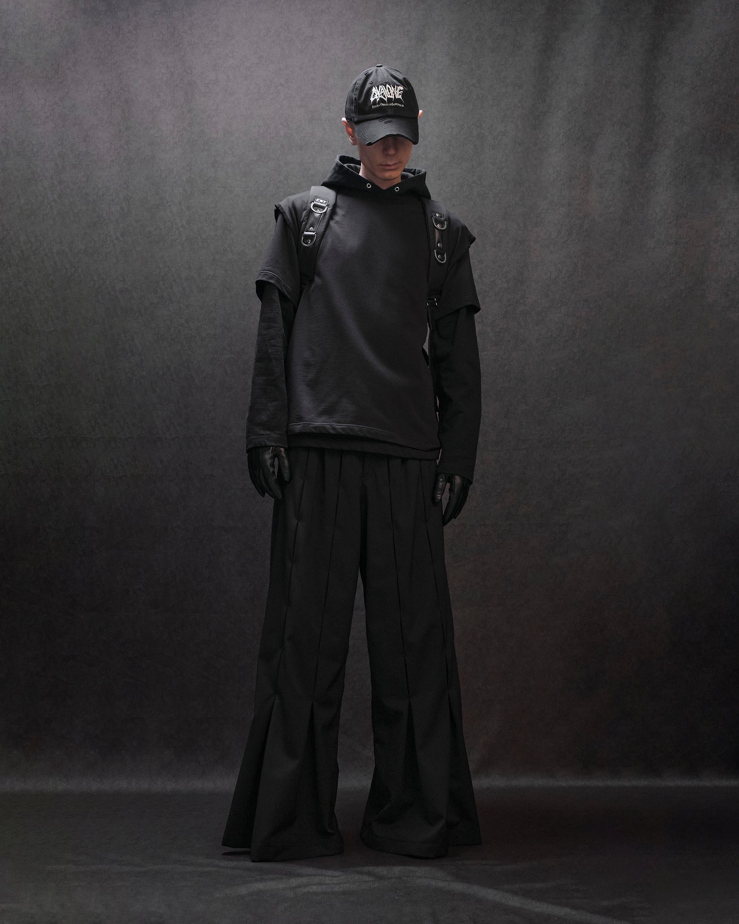 【SAMPLE】KANNUKI UPD TROUSERS / BLACK
