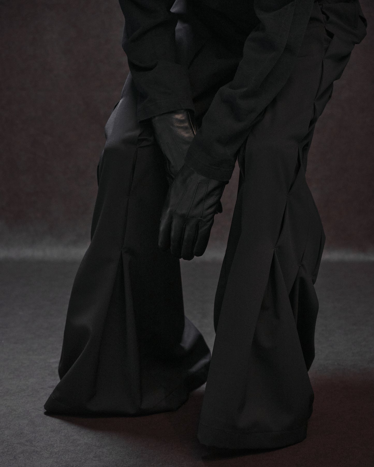 【SAMPLE】KANNUKI UPD TROUSERS / BLACK