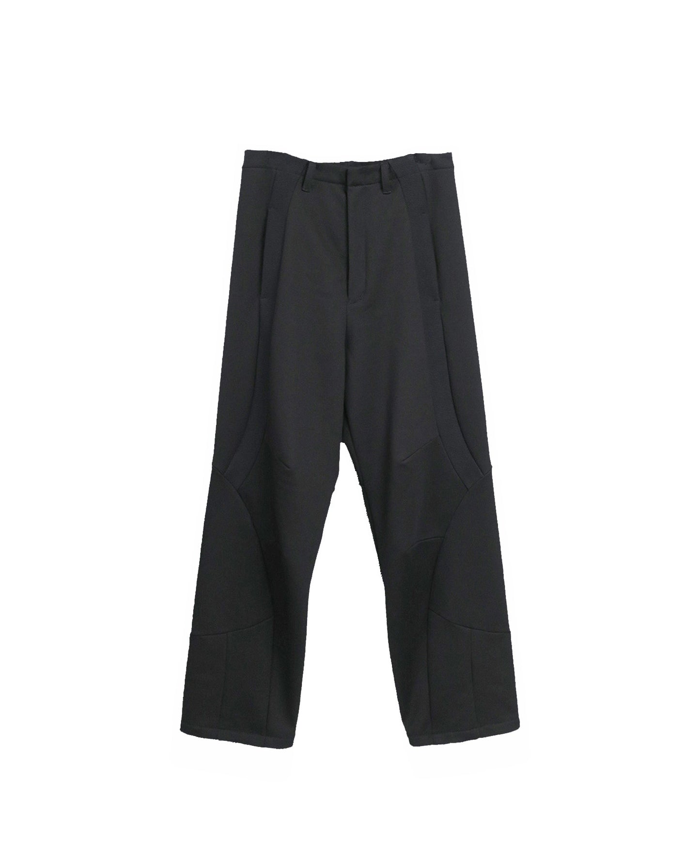 【SALE】THREE-D JERSEY TROUSERS / BLACK