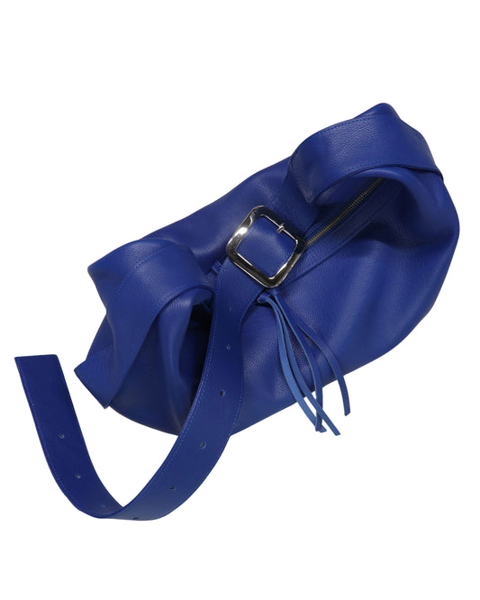 【RESTOCK】“SUTEMACHI“ TECHNIQUE COW LEATHER 2WAY BAG/ BLUE
