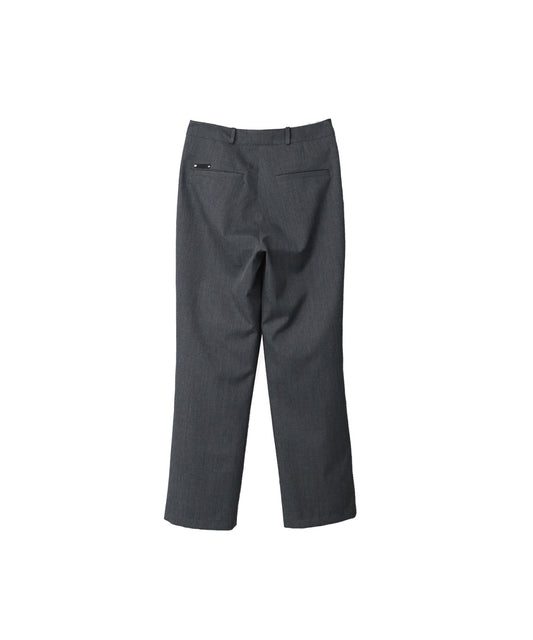 DOUBLE LOOP HARU-KING TWILL TROUSERS / GRAY