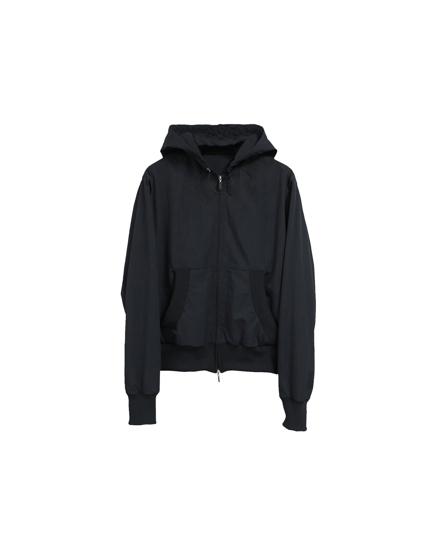 【SALE】WATERPROOF COMPACT W ZIP HOODIE/ BLACK