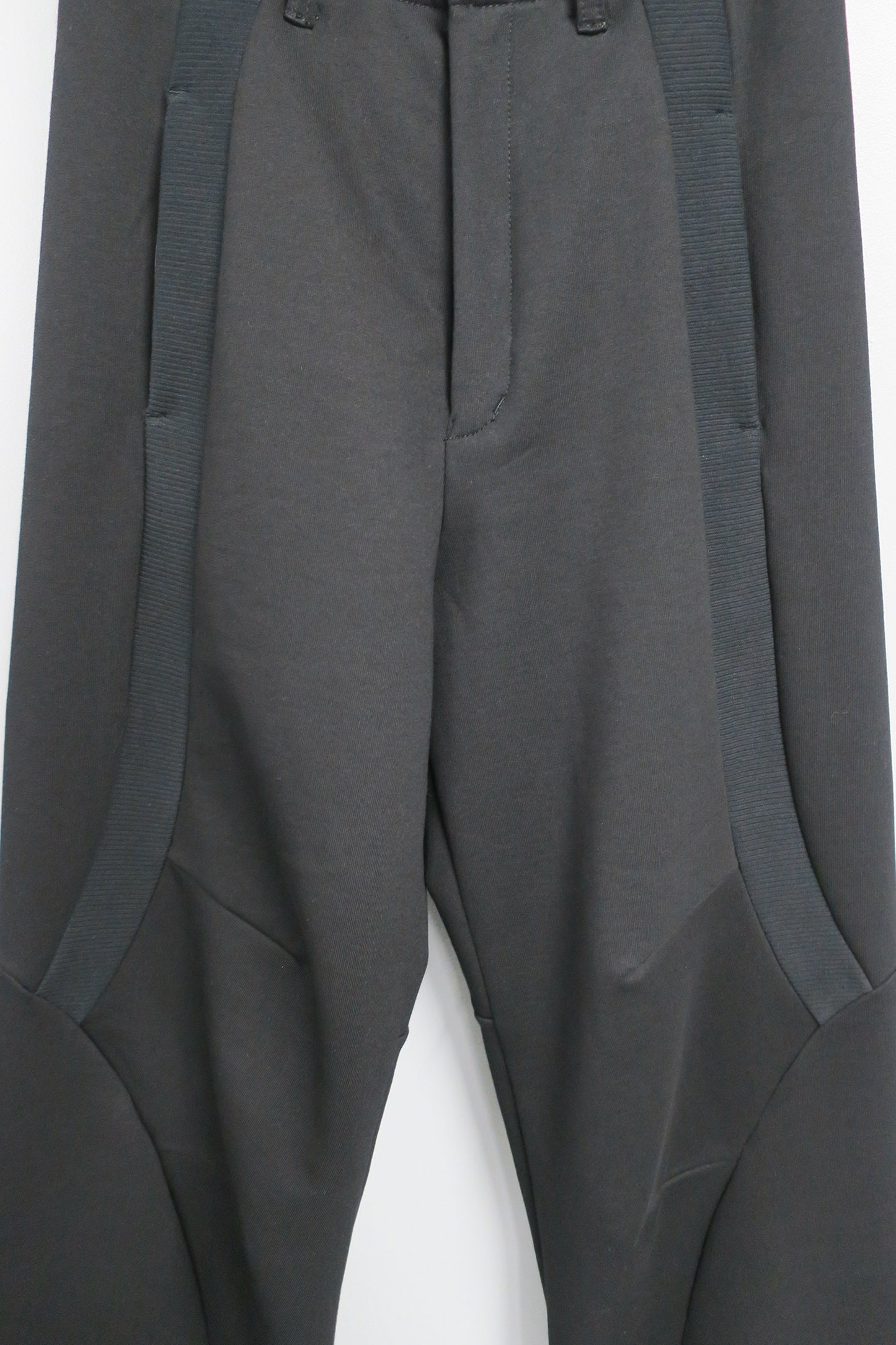 【SALE】THREE-D JERSEY TROUSERS / BLACK