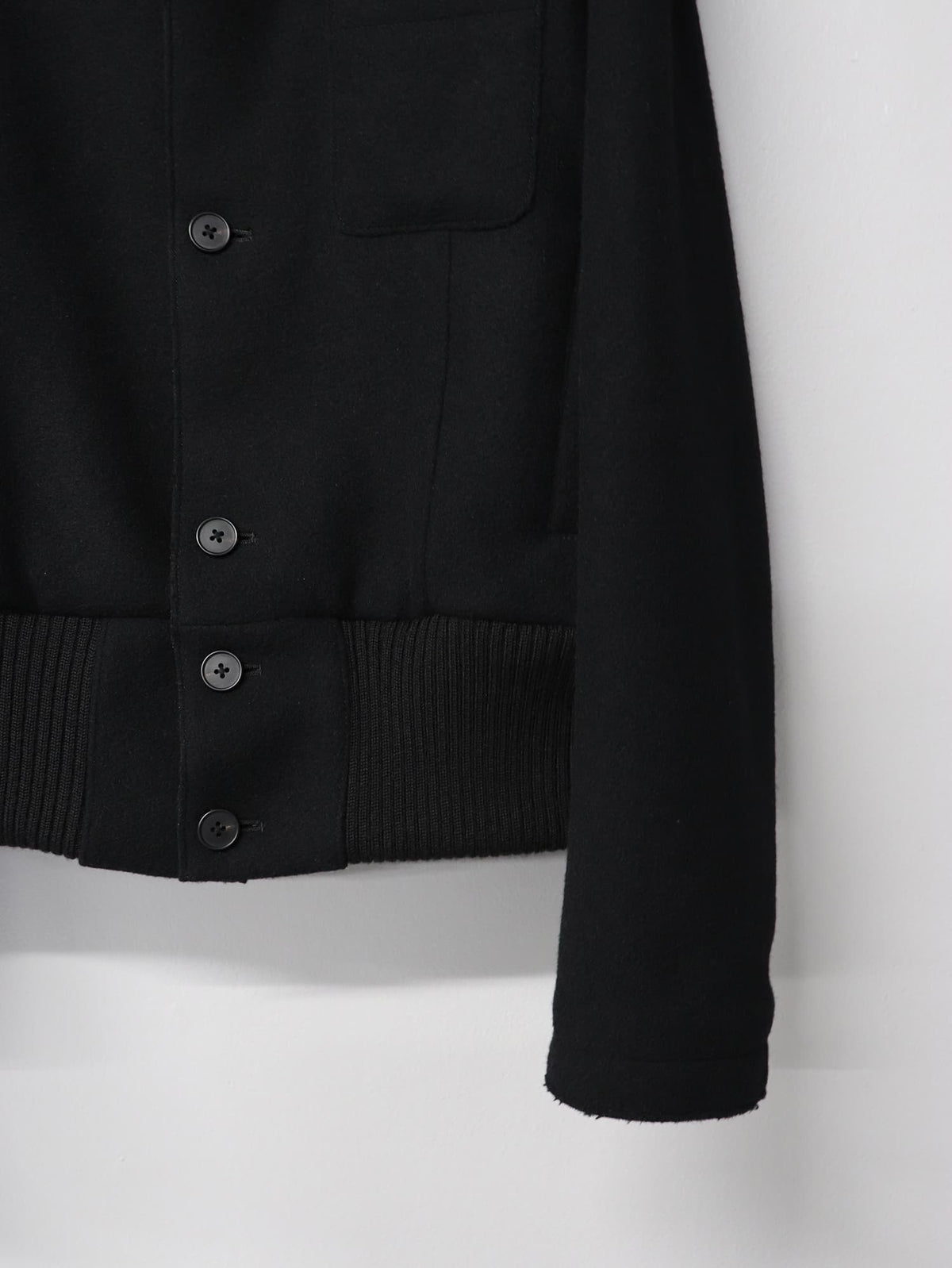 LUX WOOL 2WAY JACKET/ BLACK
