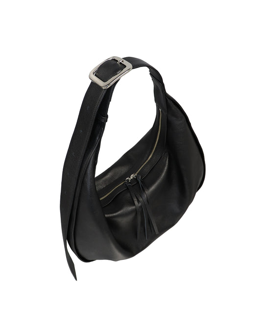 【UPDATED】“SUTEMACHI“ TECHNIQUE COW LEATHER 2WAY BAG/ BLACK