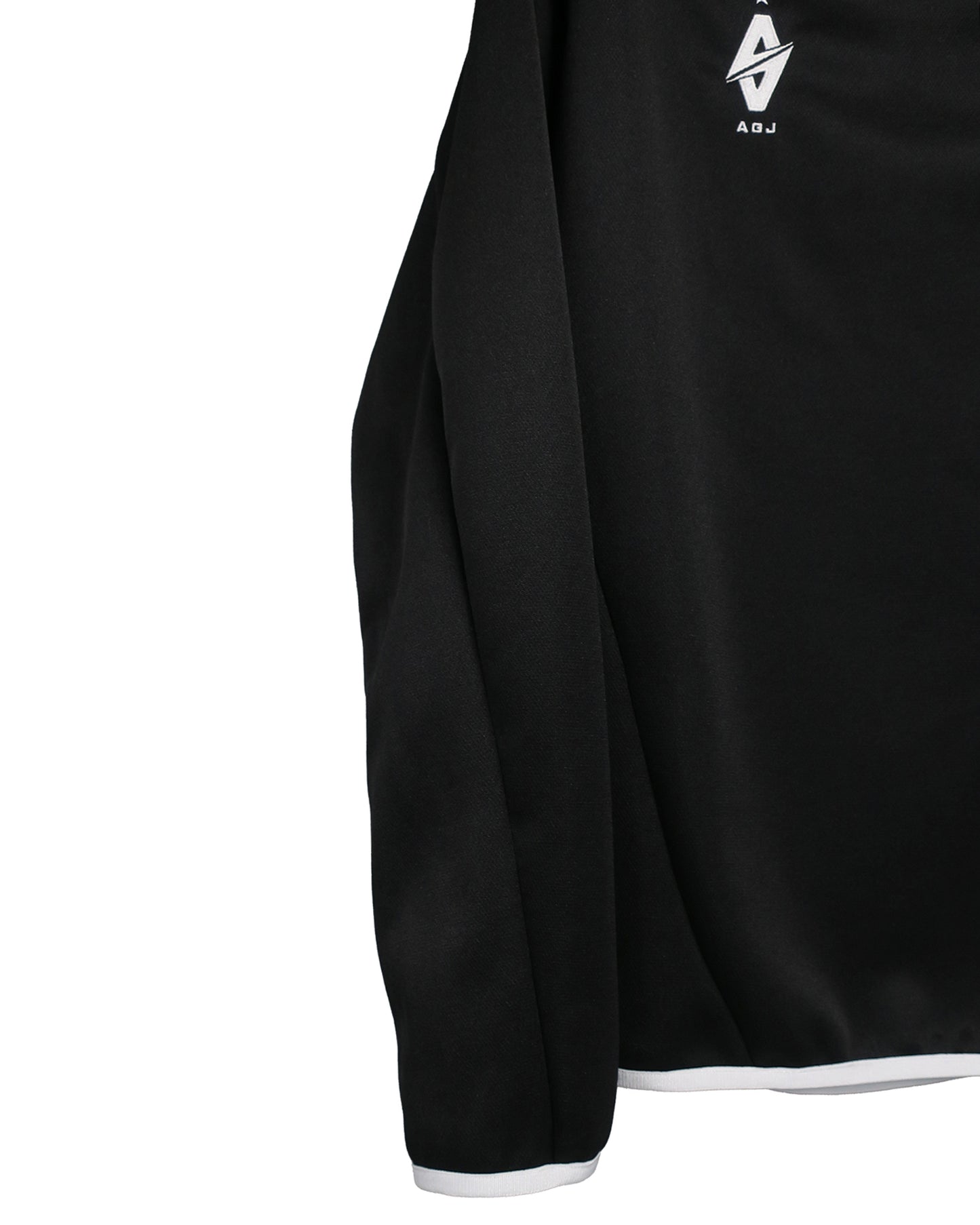 【SALE】A G J WARM UP LONG SLEEVE SHIRTS (POLYESTER)/ BLACK