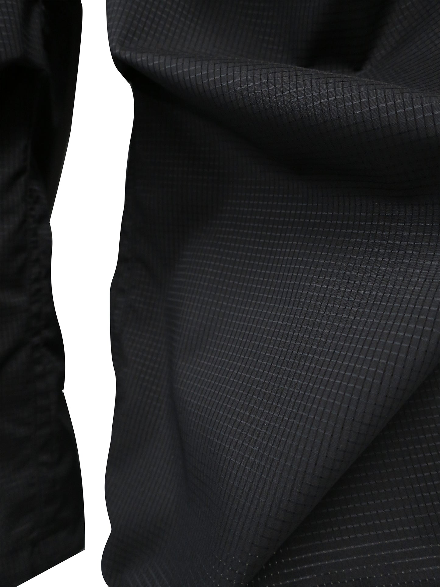 DOT AIR STRETCH 4-TUCK TROUSERS/ BLACK