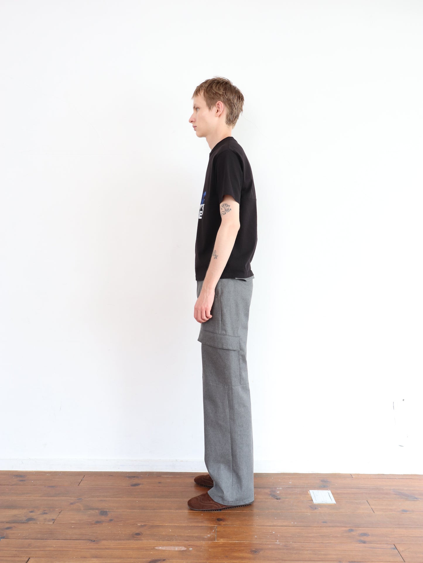 RAF 6POCKET DENIM TROUSERS / D-GRAY