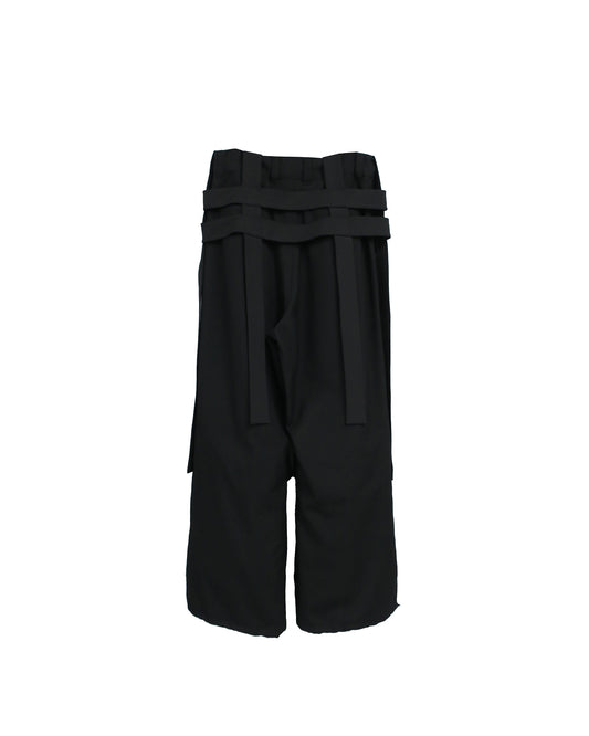 65 DETACHABLE HARNESS TROUSERS / BLACK