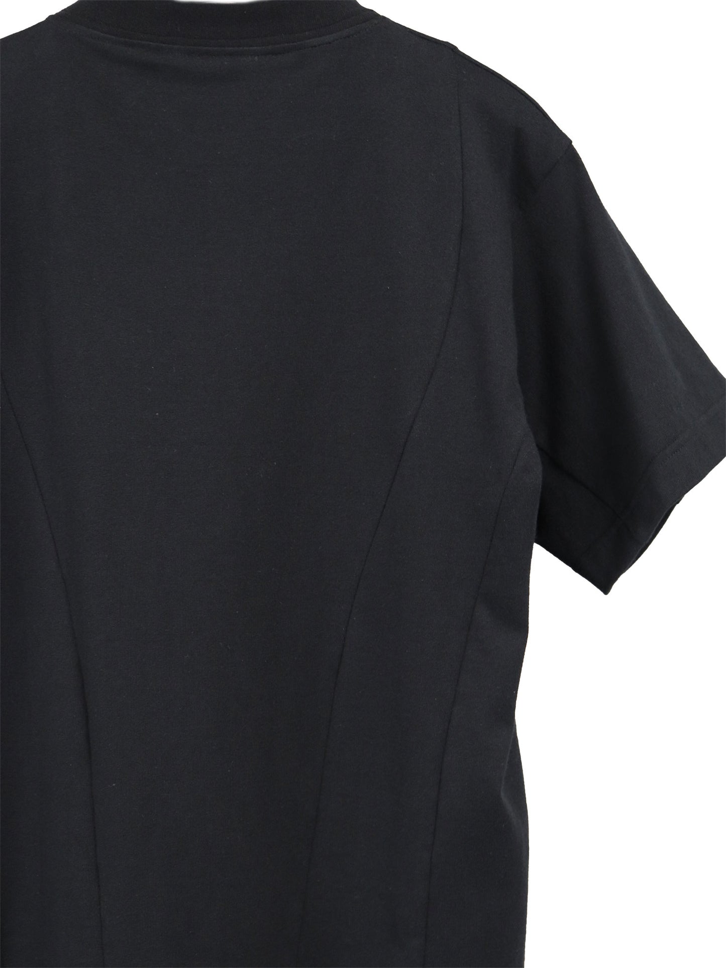STREAMED LINE ALL BLACK PANEL T-SH/ BLACK