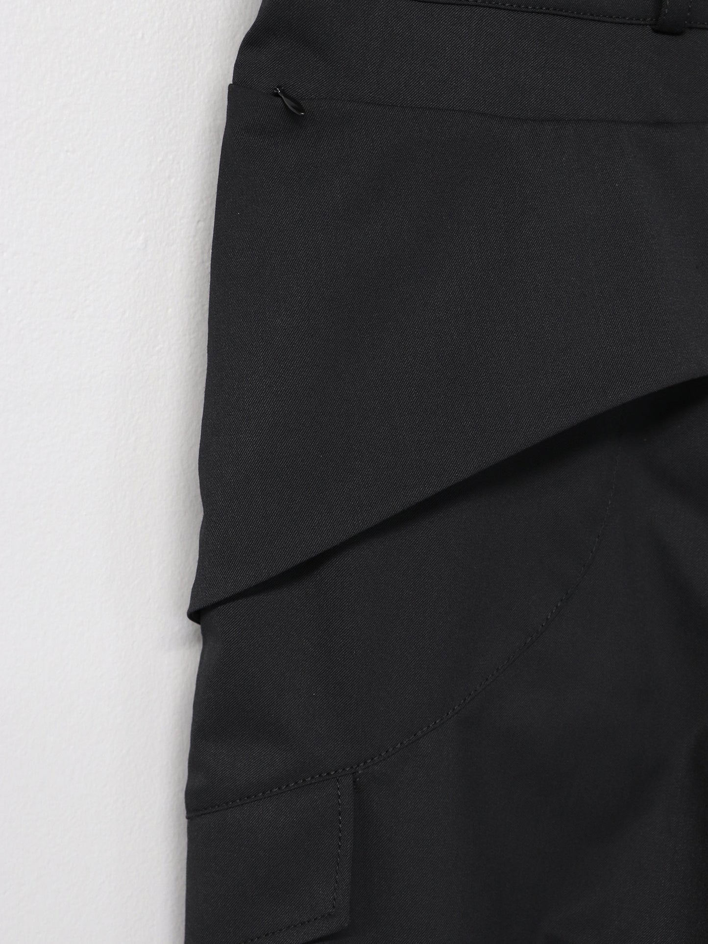 STRUCTURED UTILITY TROUSERS (UPDATED) / BLACK