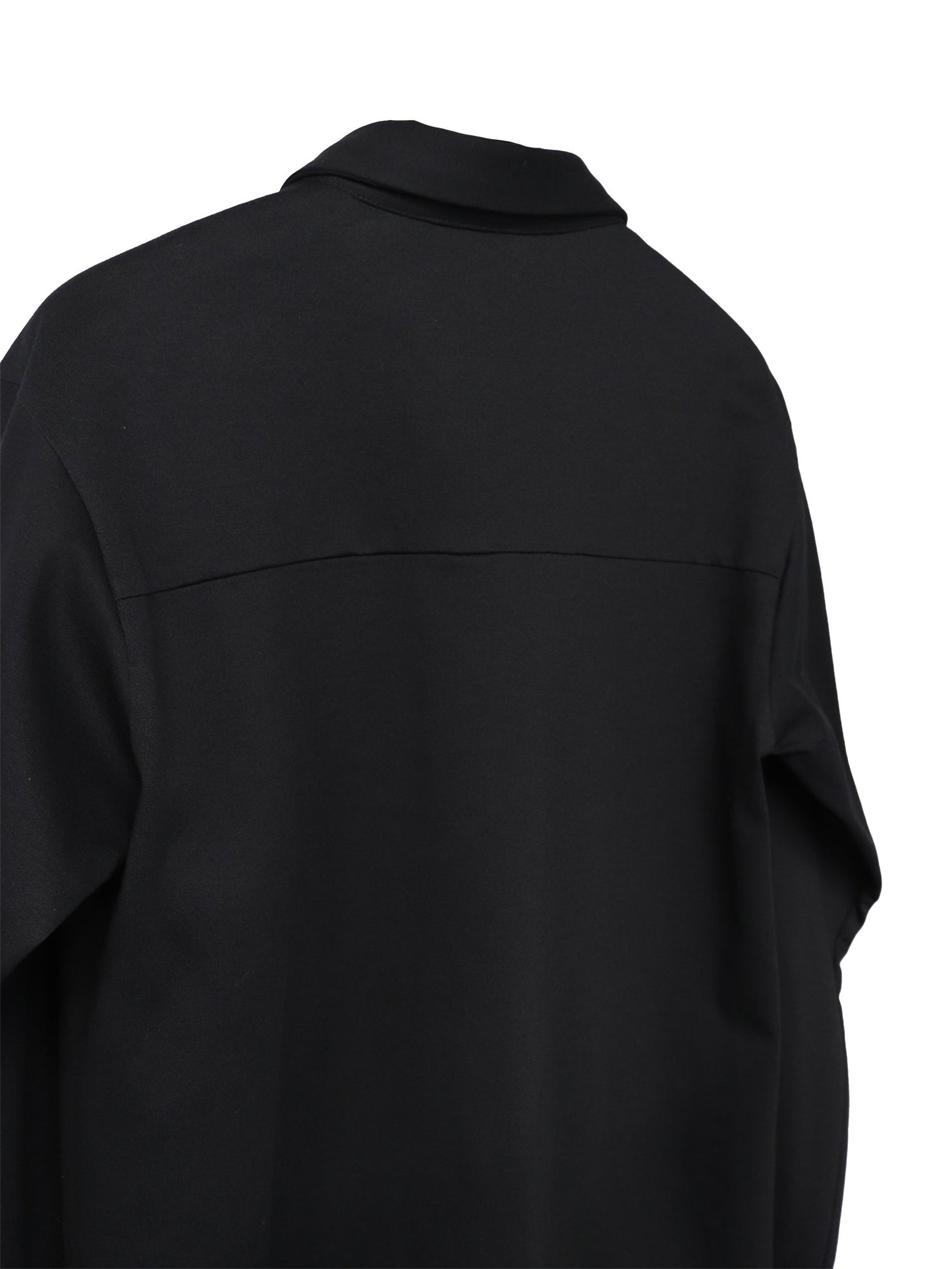LEMMY’S DARK JERSEY LONG SLEEVE POLO/ BLACK