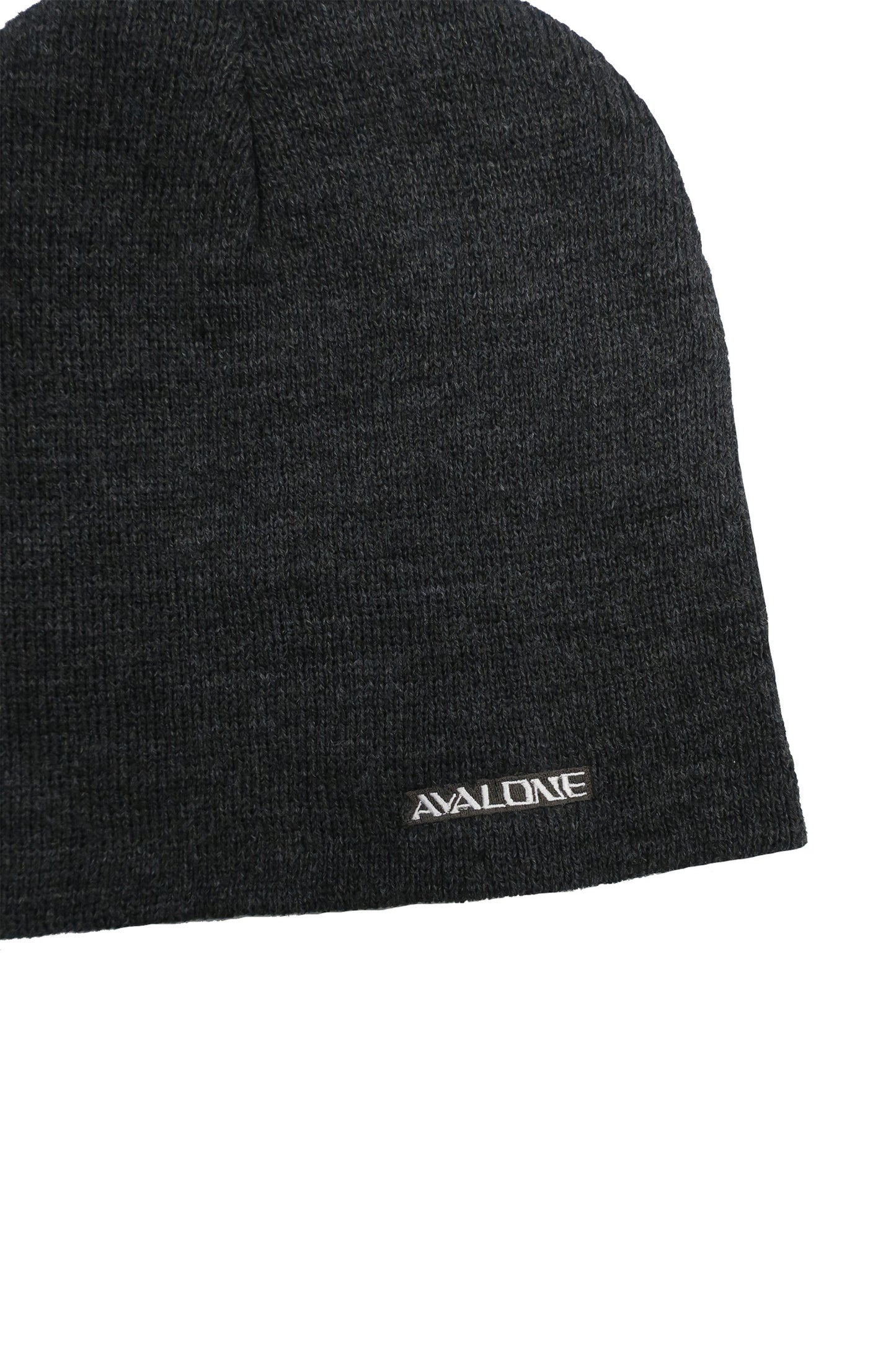AVALONE LOGO BEANIE / CHARCOAL