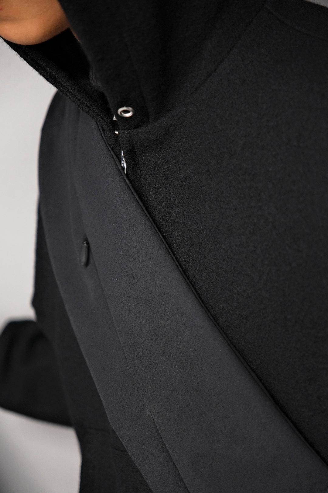 【SAMPLE】HIGH TECH MATERIAL TECHNICAL BIG SHOLDER BAG / BLACK