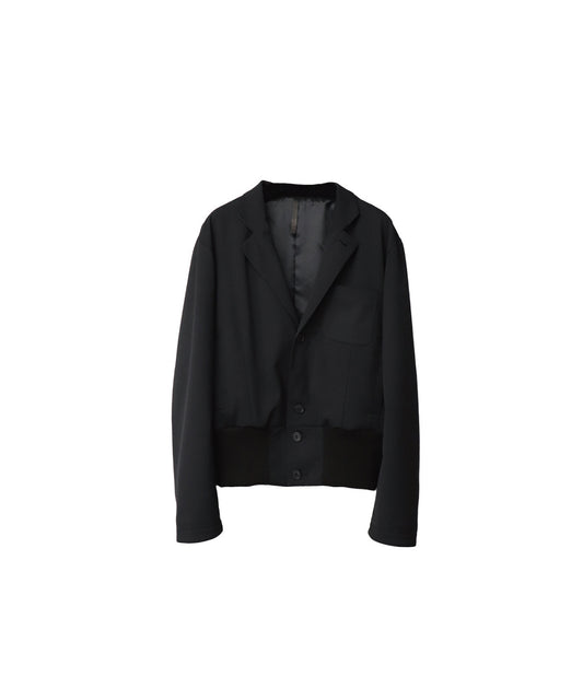 ACE OF SPADES GABARDINE JACKET/ BLACK