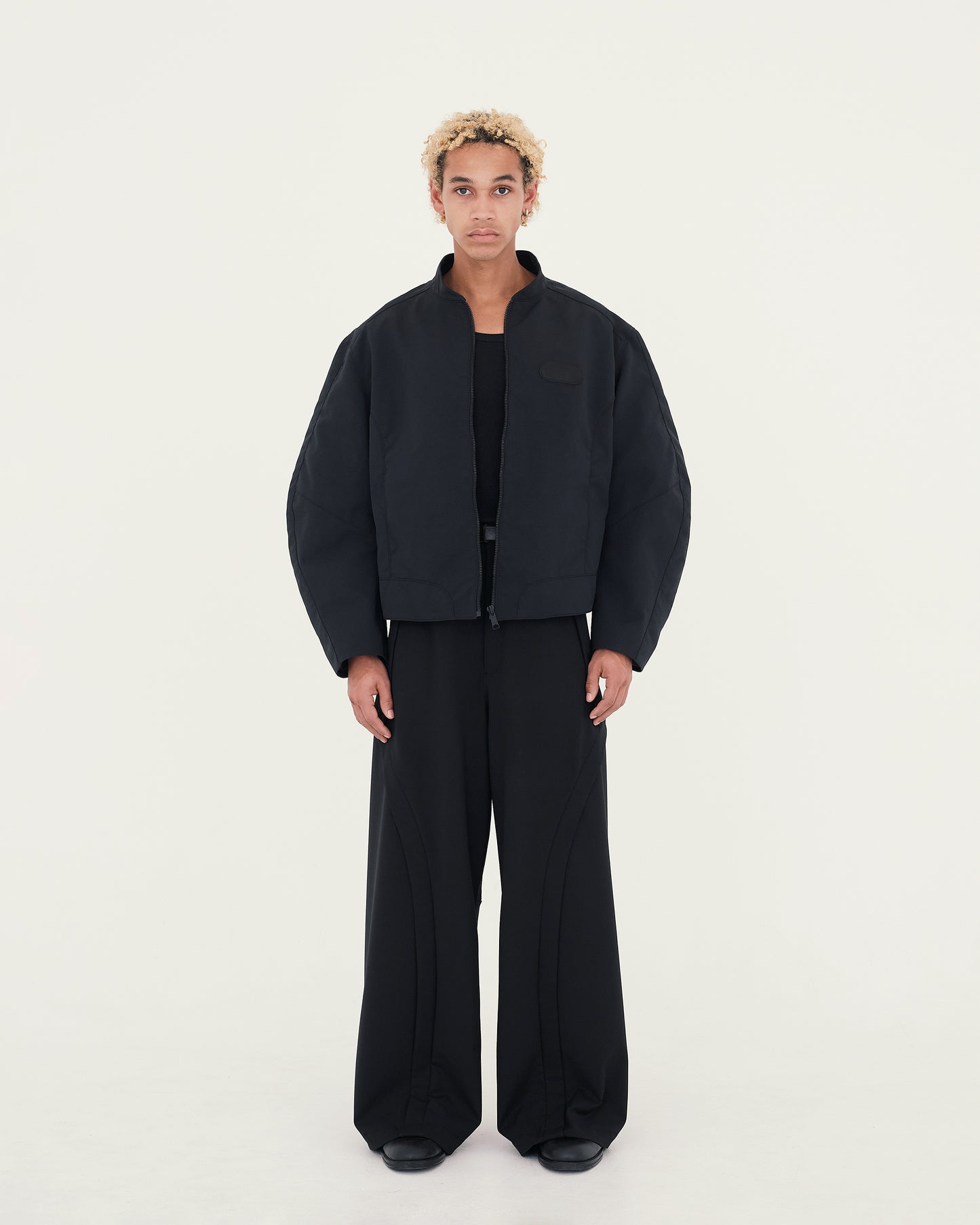 【SALE】THREE-D ORIGINAL HIGH-TECH MATERIAL BLOUSON/ BLACK
