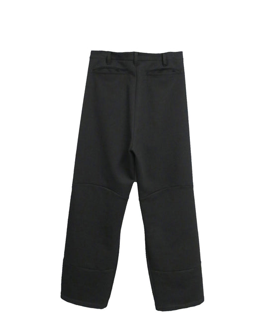 【SALE】THREE-D JERSEY TROUSERS / BLACK