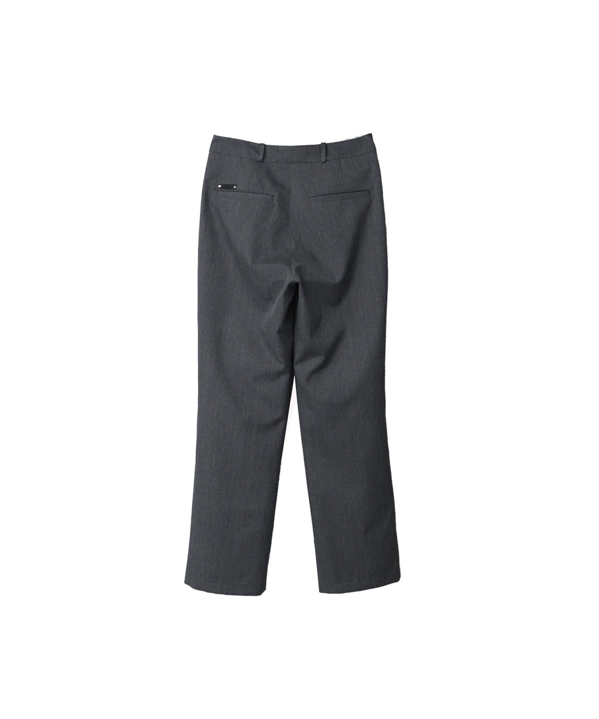 DOUBLE LOOP HARU-KING TWILL TROUSERS / GRAY