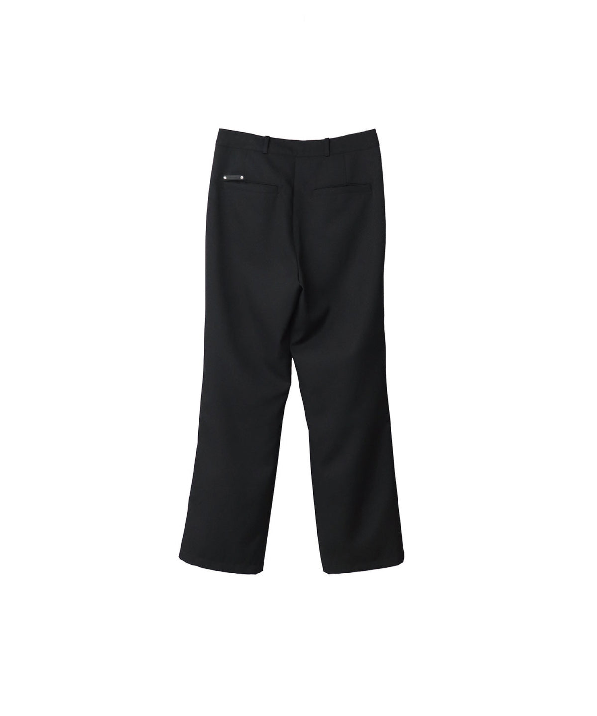 DOUBLE LOOP HARU-KING TWILL TROUSERS / BLACK