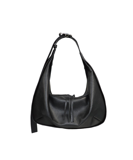 【UPDATED】“SUTEMACHI“ TECHNIQUE COW LEATHER 2WAY BAG/ BLACK