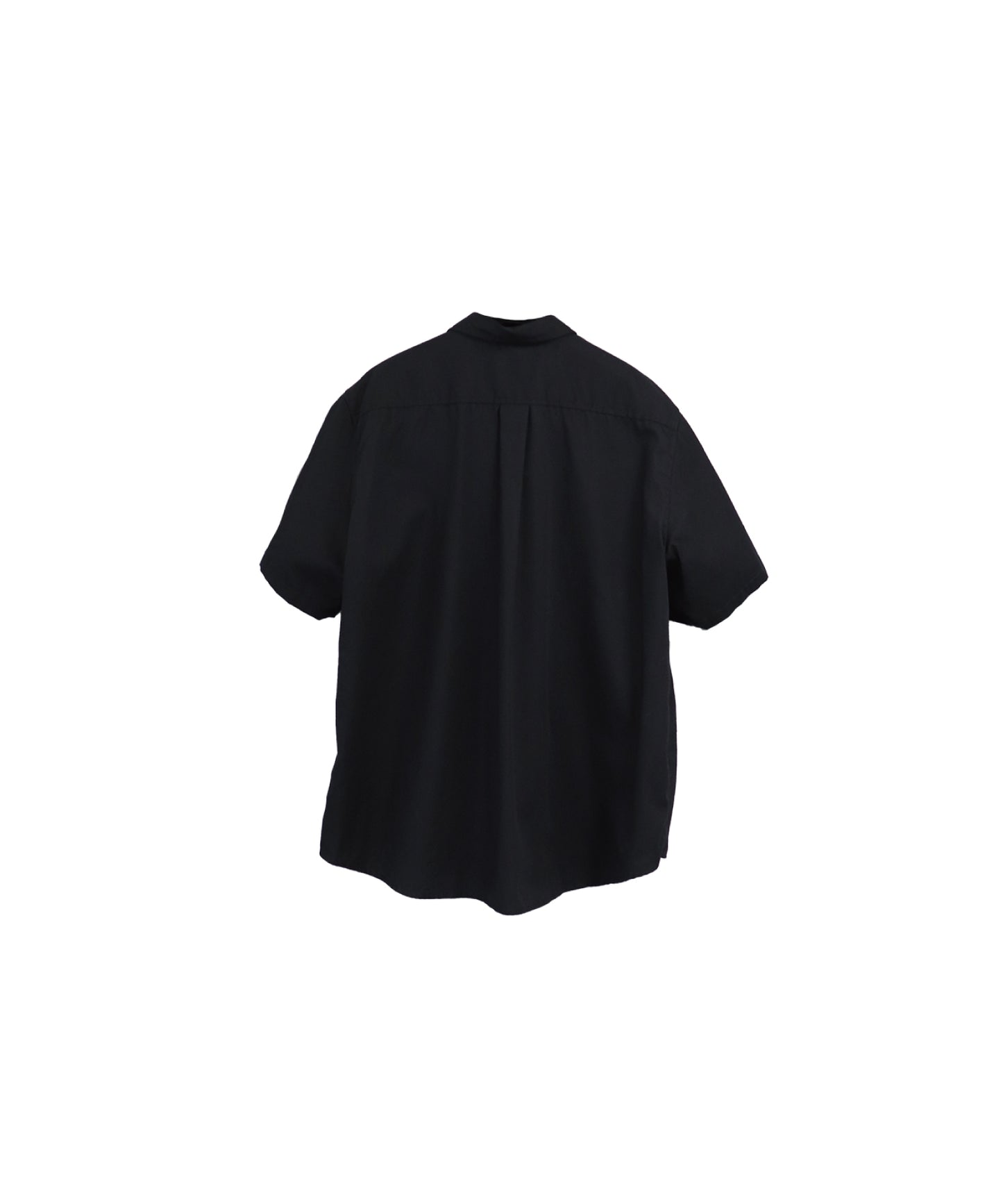PUCKERED C-1 DOCKING SHIRT/ BLACK 