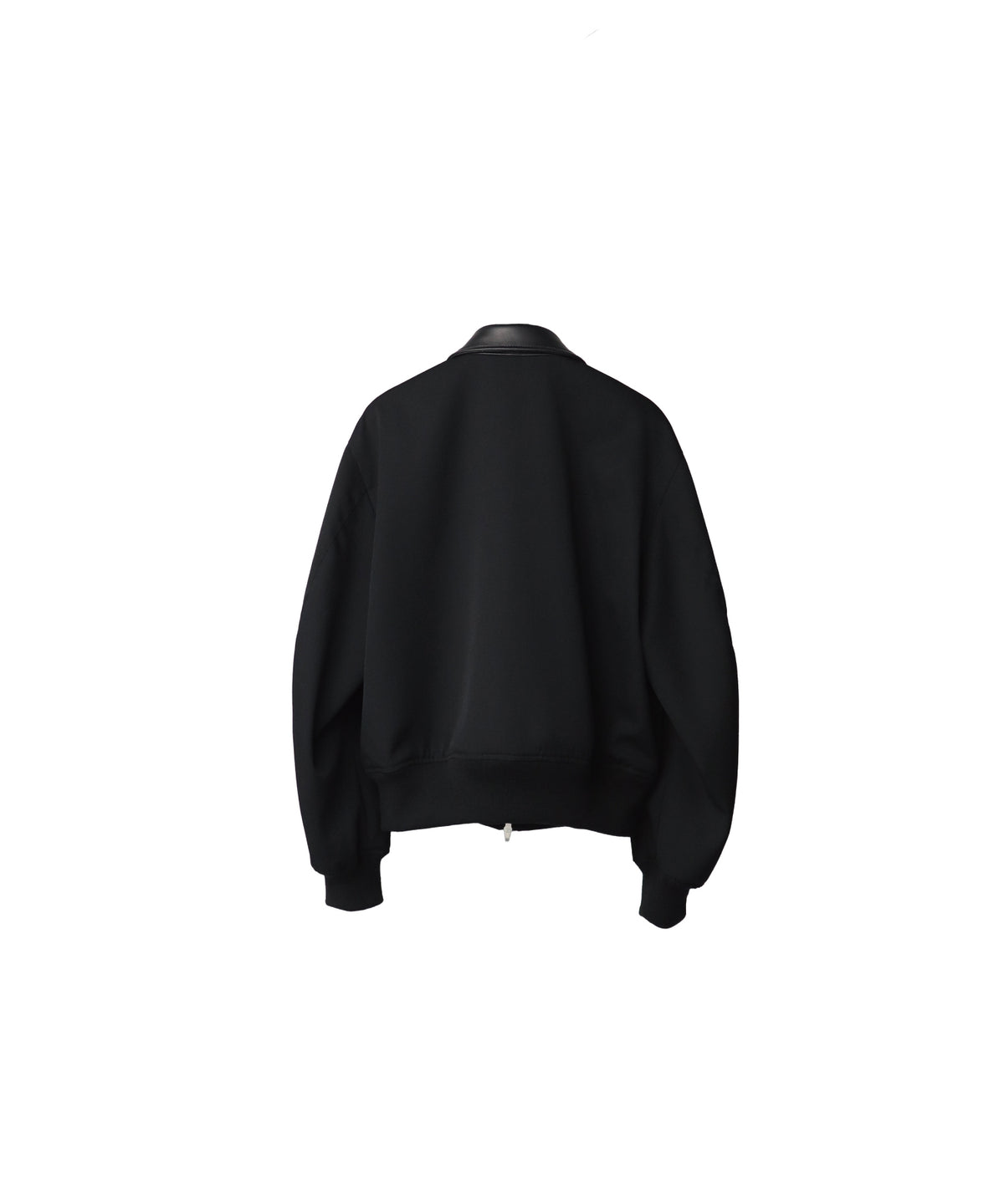 AF SHEEP COLLAR HARU-KING TWILL WOOL BLOUSON/ BLACK