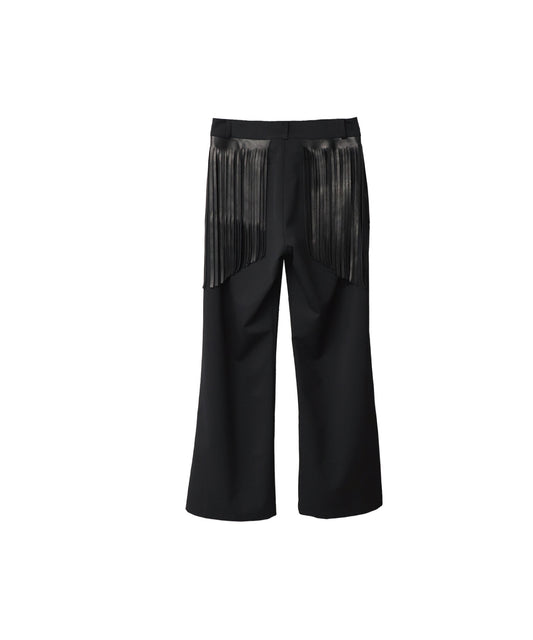【LIMITED QUANTITY】LEMMY’S MIDNIGHT FRINGE TROUSERS/ LEATHER ver.