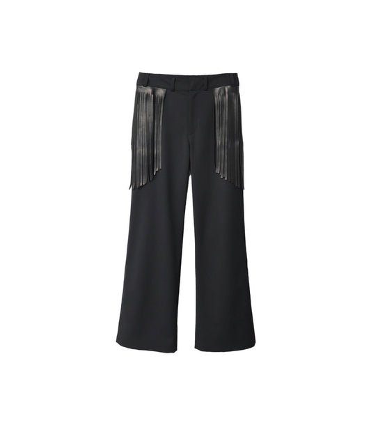 【LIMITED QUANTITY】LEMMY’S MIDNIGHT FRINGE TROUSERS/ LEATHER ver.