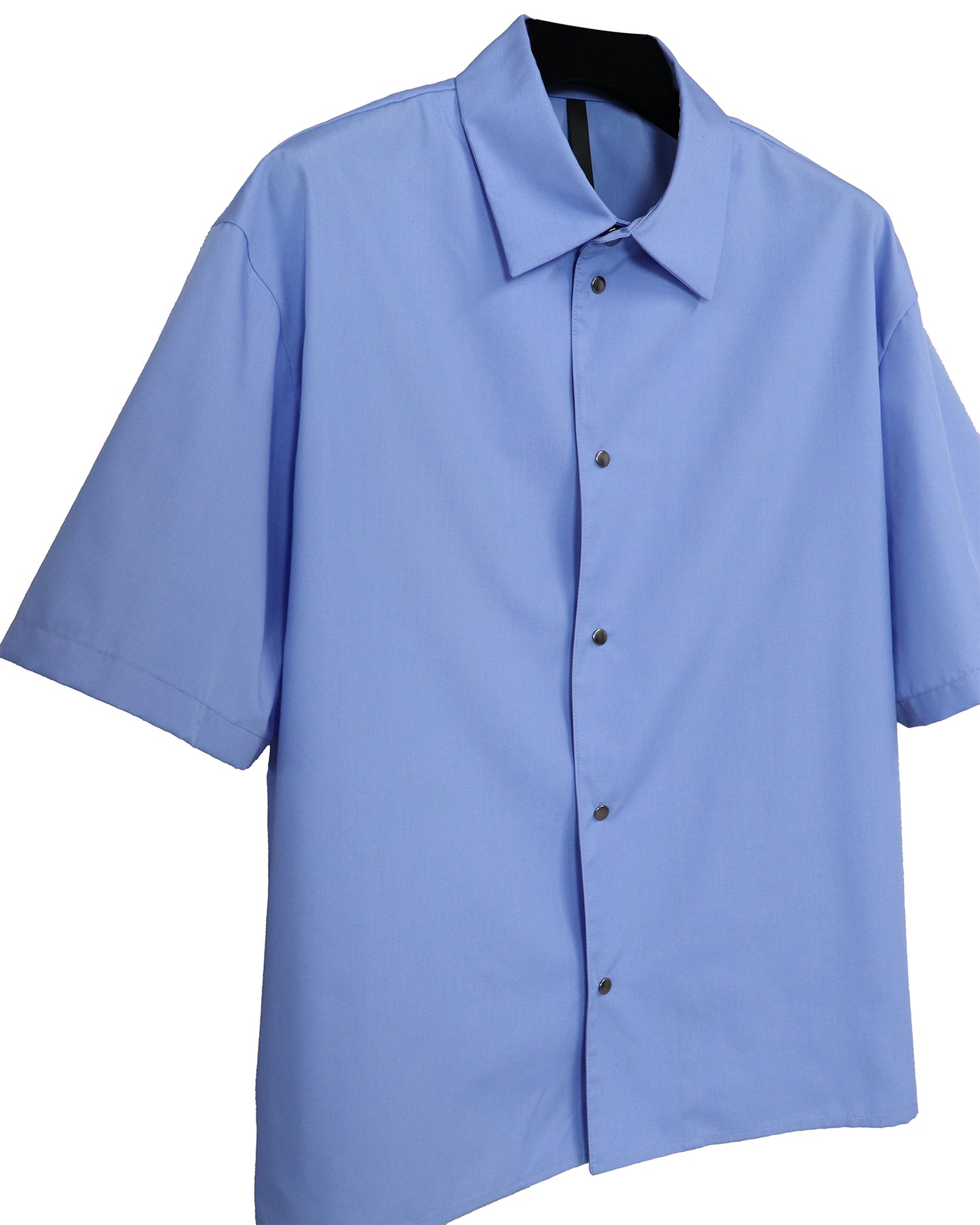 【RE-STOCK】BROAD CLOTH SHORT SLEEVE SHIRTS / L.BLUE
