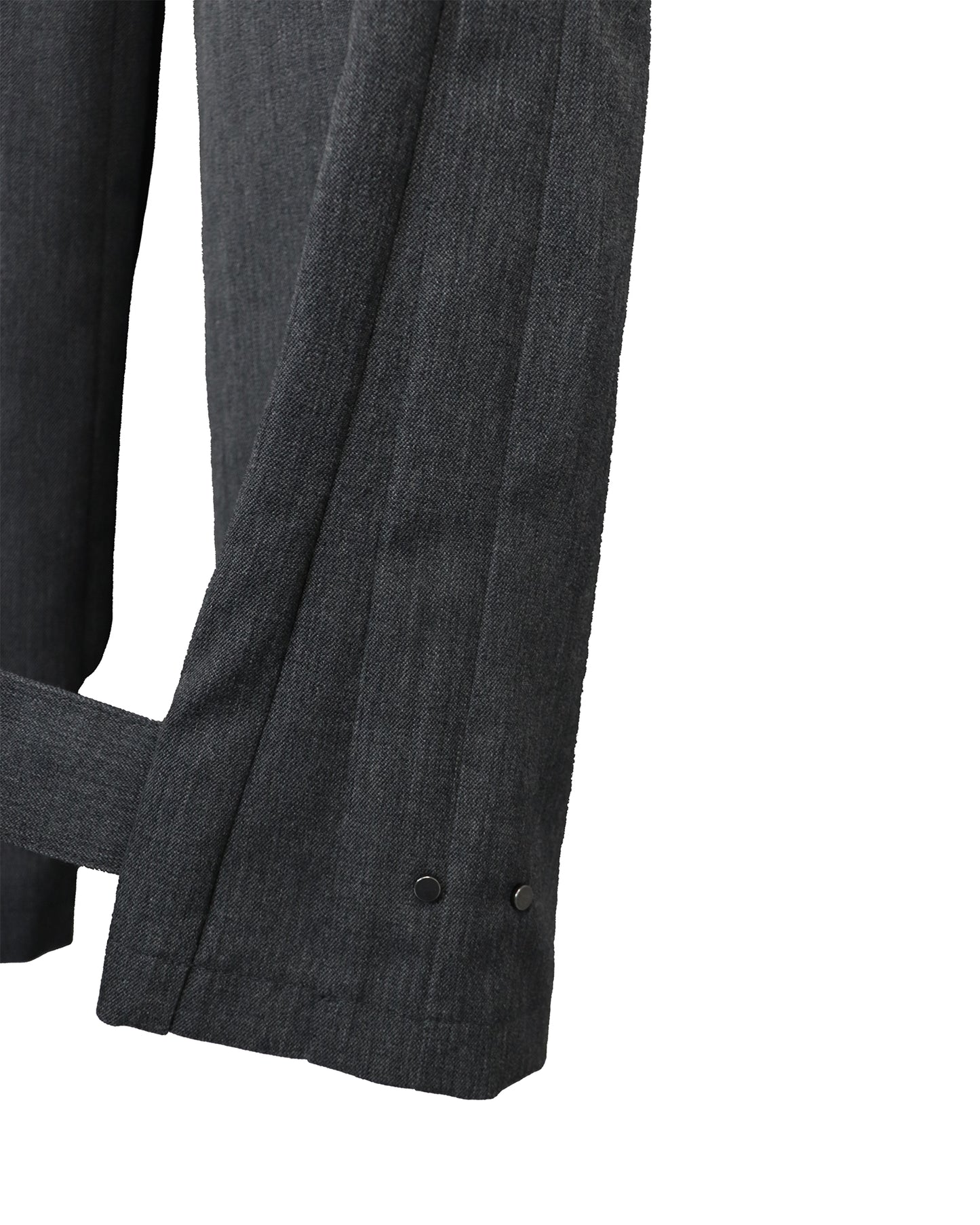 STREAMLINED CONVERTIBLE HEM TROUSERS/ GRAY