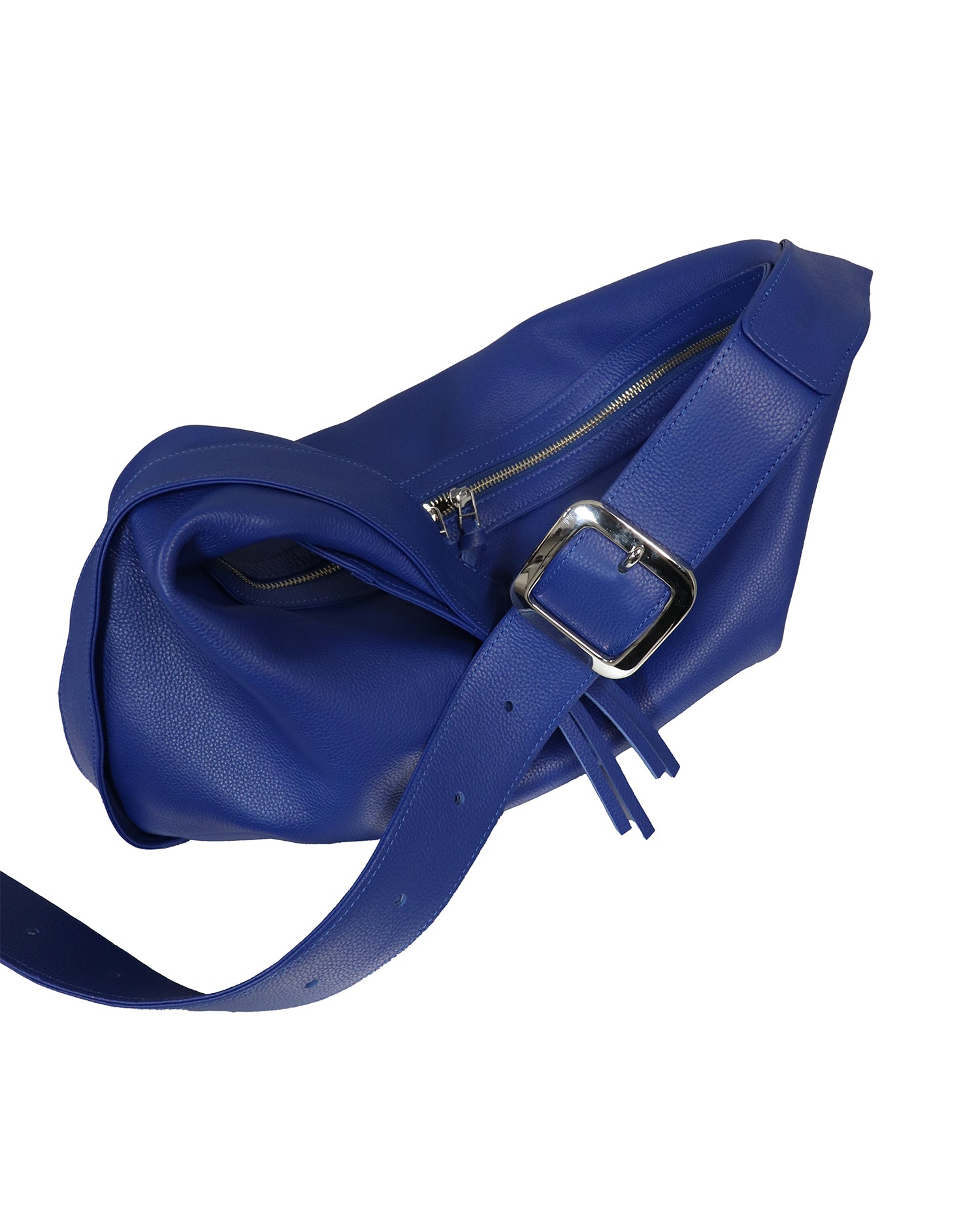 NEW COLOR】“SUTEMACHI“ TECHNIQUE COW LEATHER 2WAY BAG/ BLUE – ec