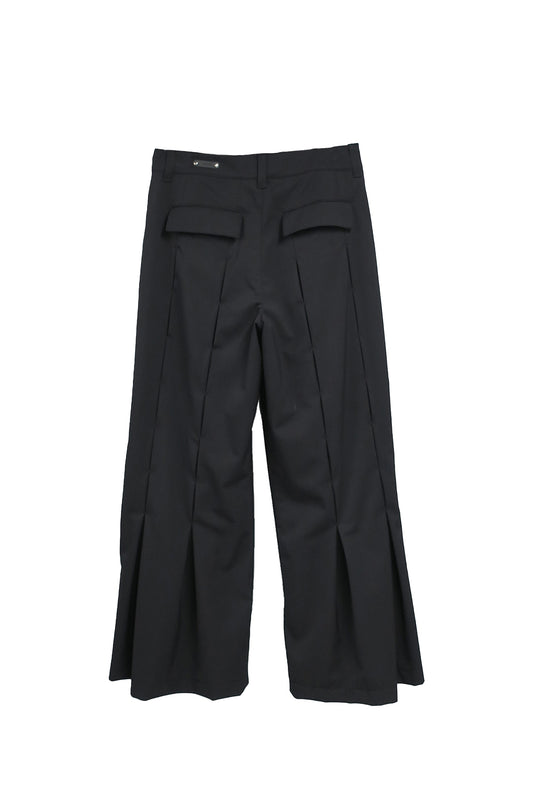 【SAMPLE】KANNUKI UPD TROUSERS / BLACK