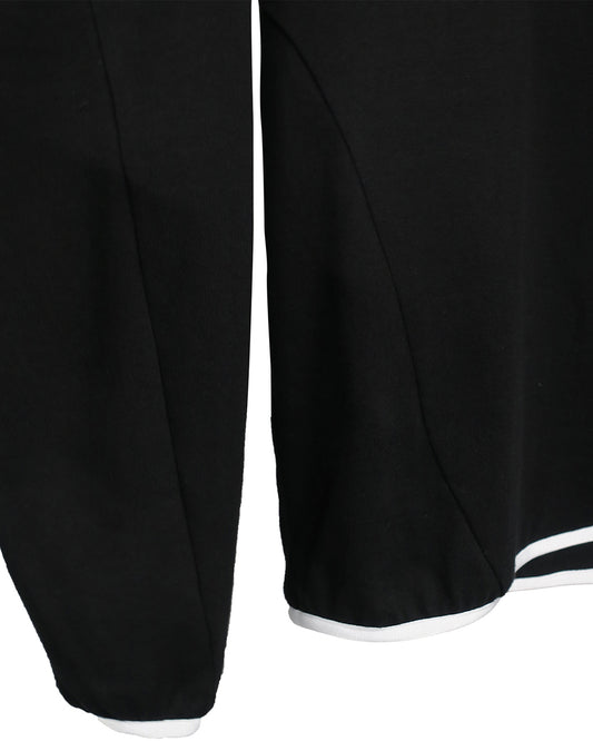 【SALE】A G J WARM UP  LONG SLEEVE SHIRTS（COTTON） / BLACK