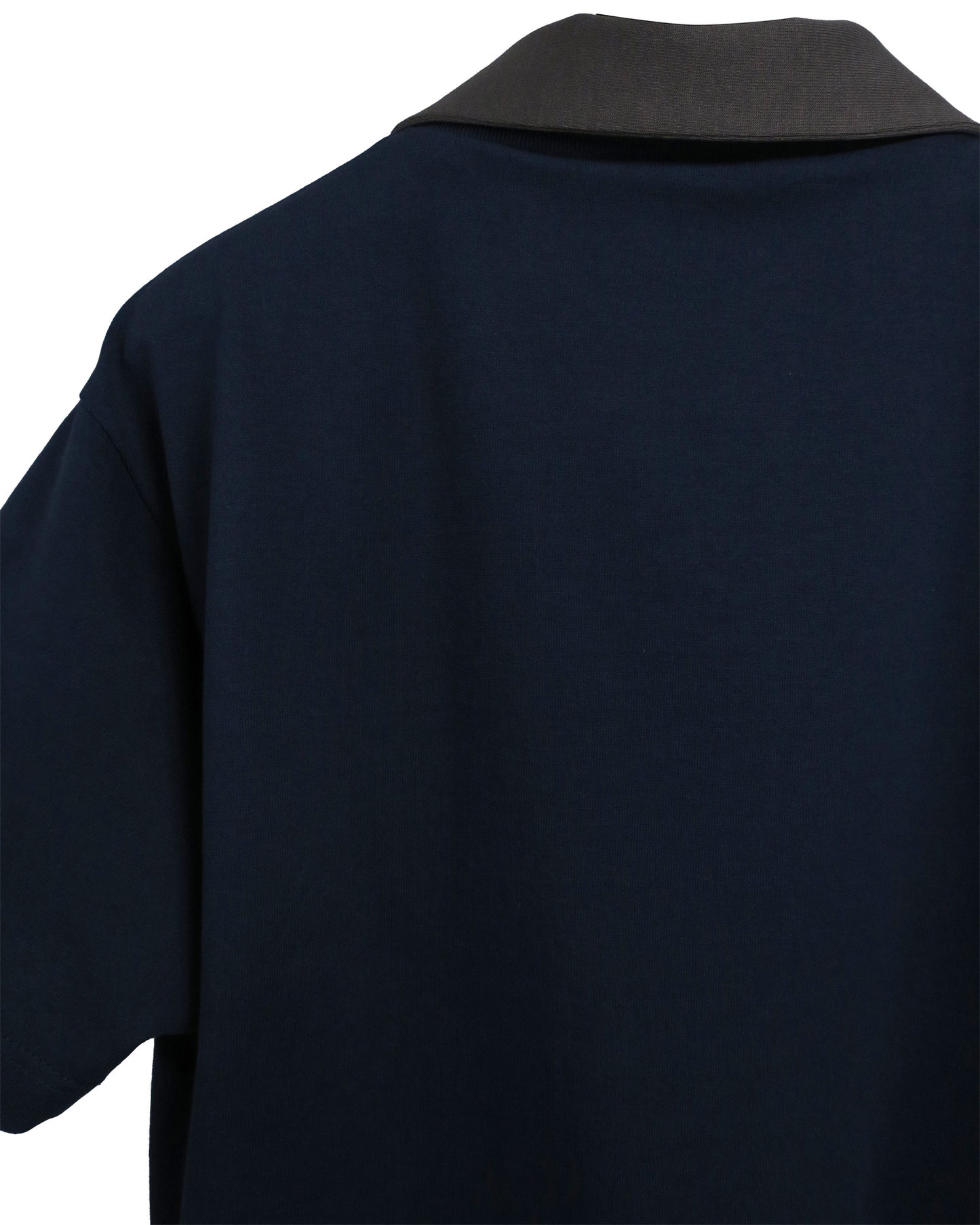 DOCKING  COLLAR TEE / NAVY