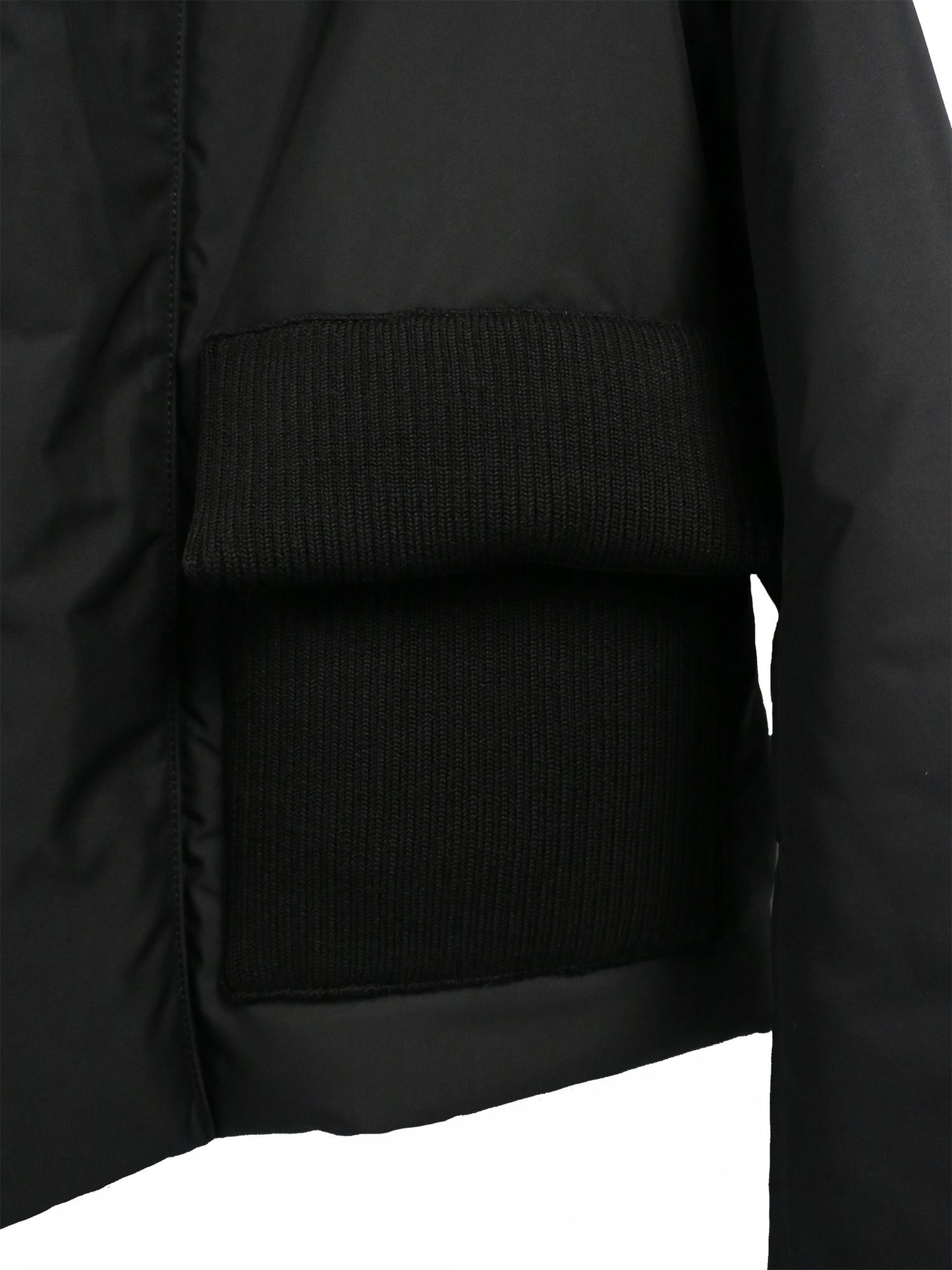 TECH HYBRID INSULATED BLOUSON/ BLACK