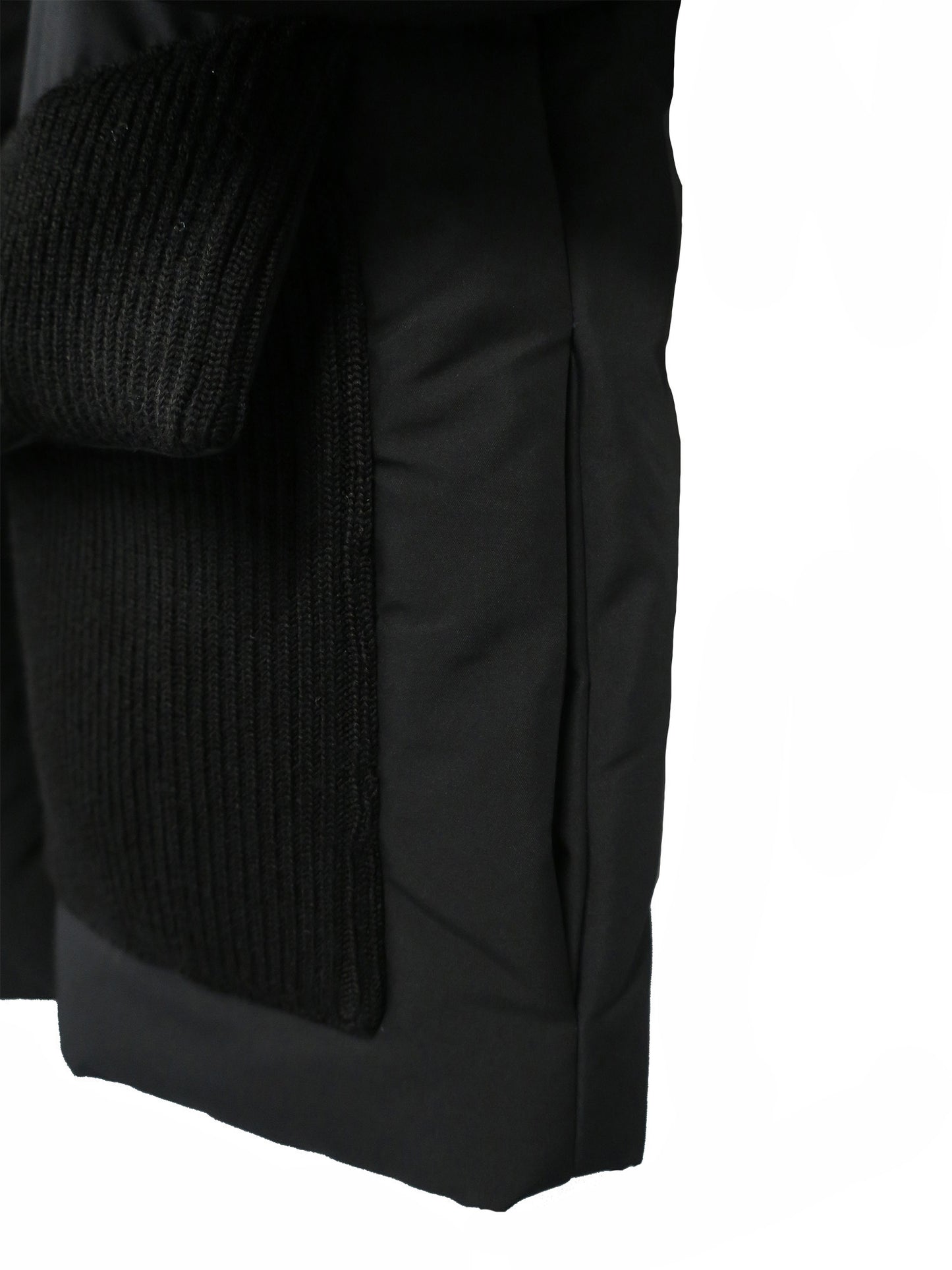 TECH HYBRID INSULATED BLOUSON/ BLACK