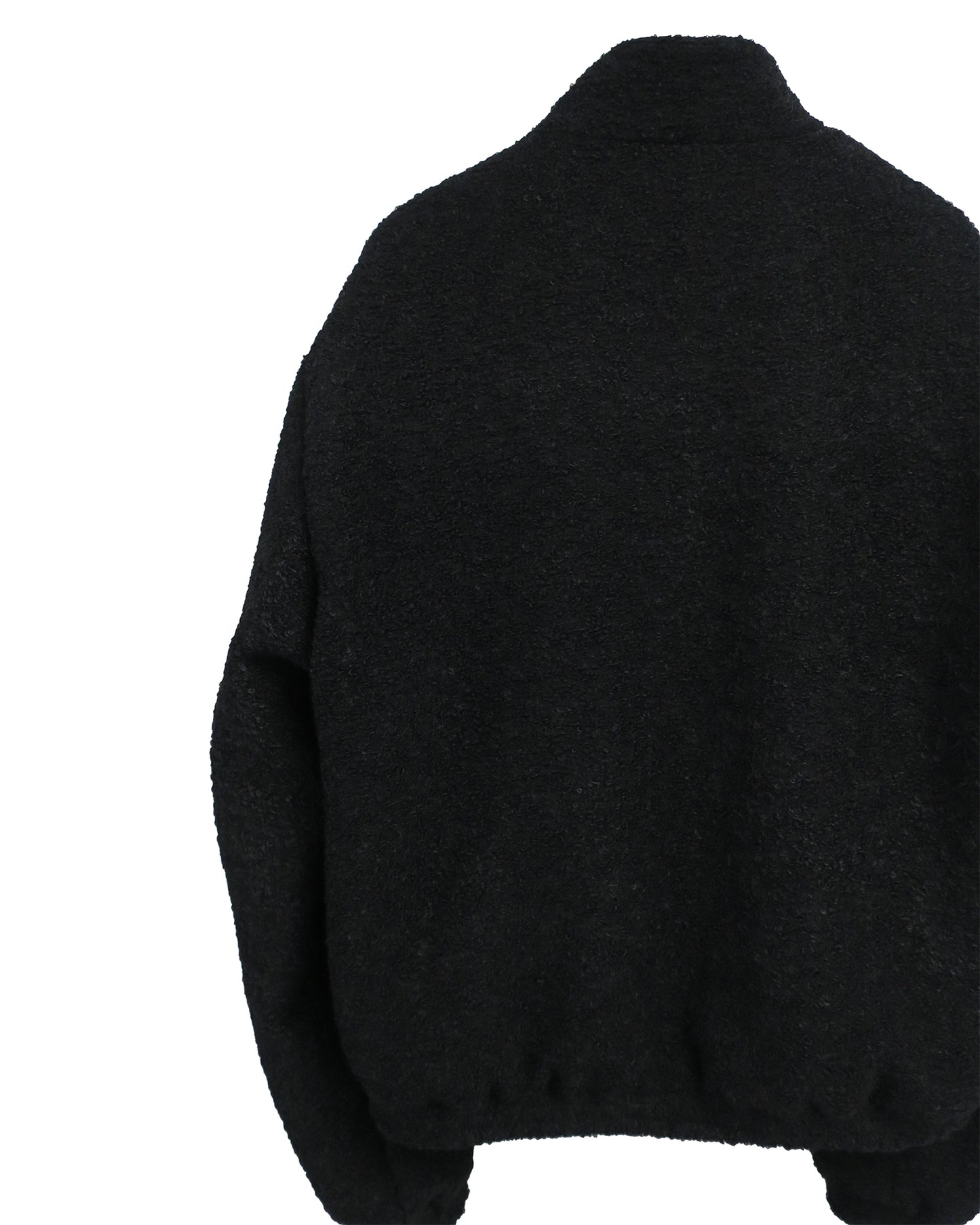 LOOP TWEED MOHAIR HERITAGE  BLOUSON/ BLACK
