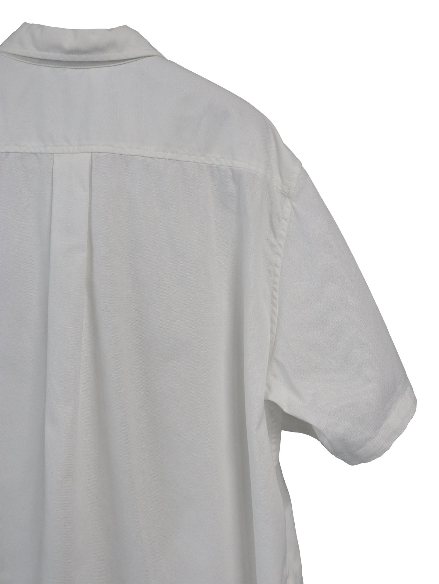 PUCKERED C-1 DOCKING SHIRT/ WHITE