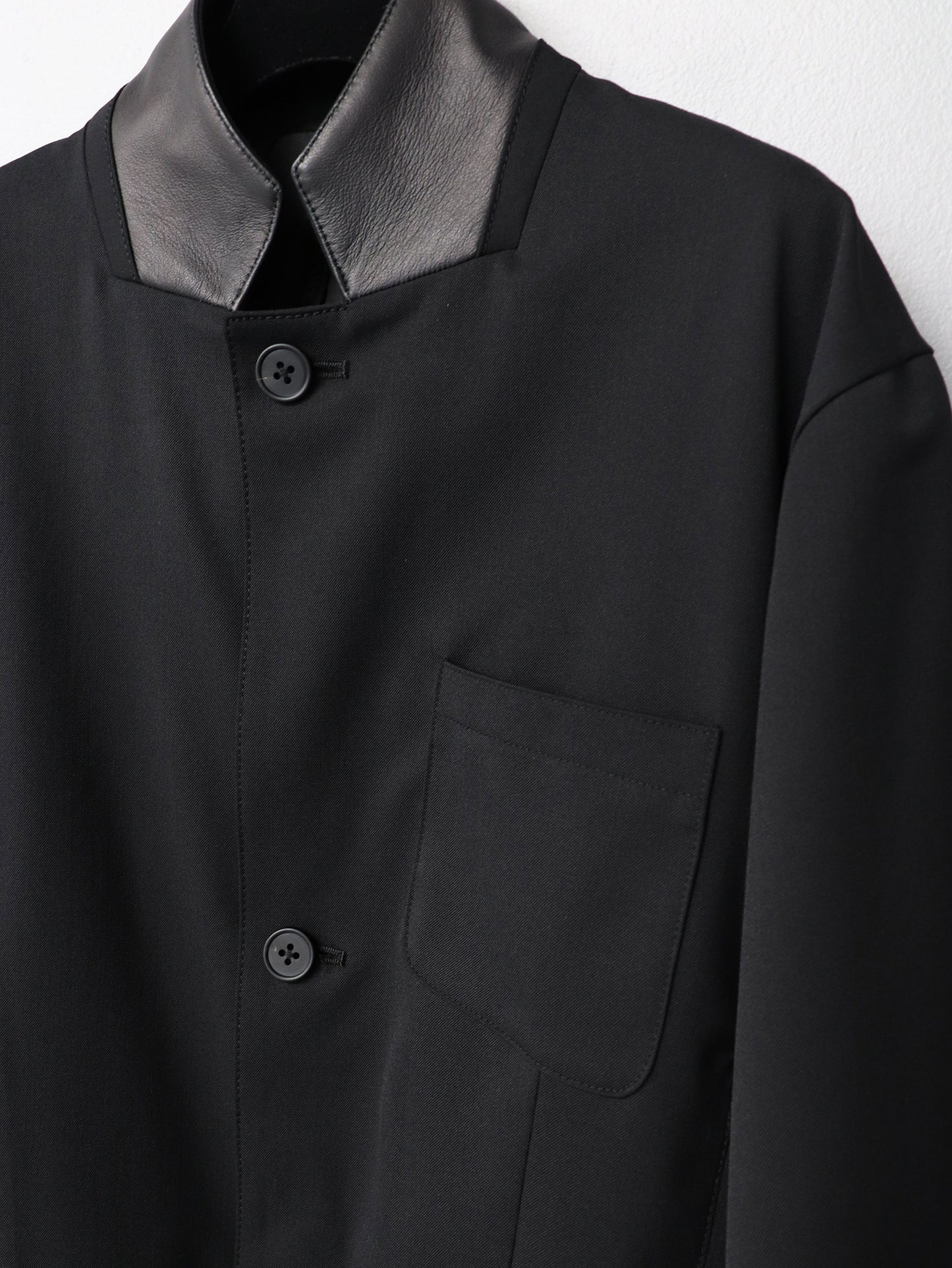 ACE OF SPADES GABARDINE JACKET/ BLACK