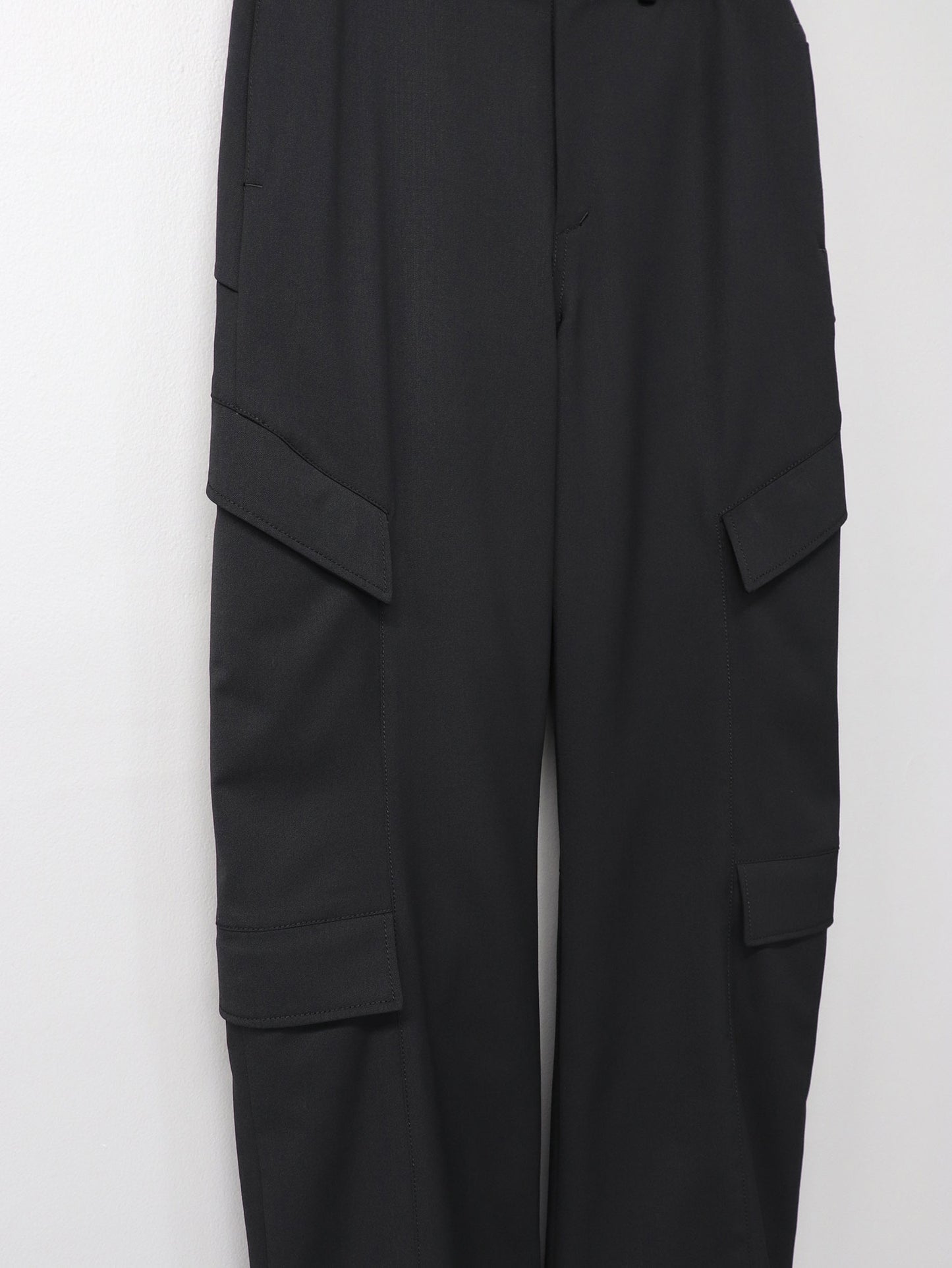 STRUCTURED UTILITY TROUSERS (UPDATED) / BLACK