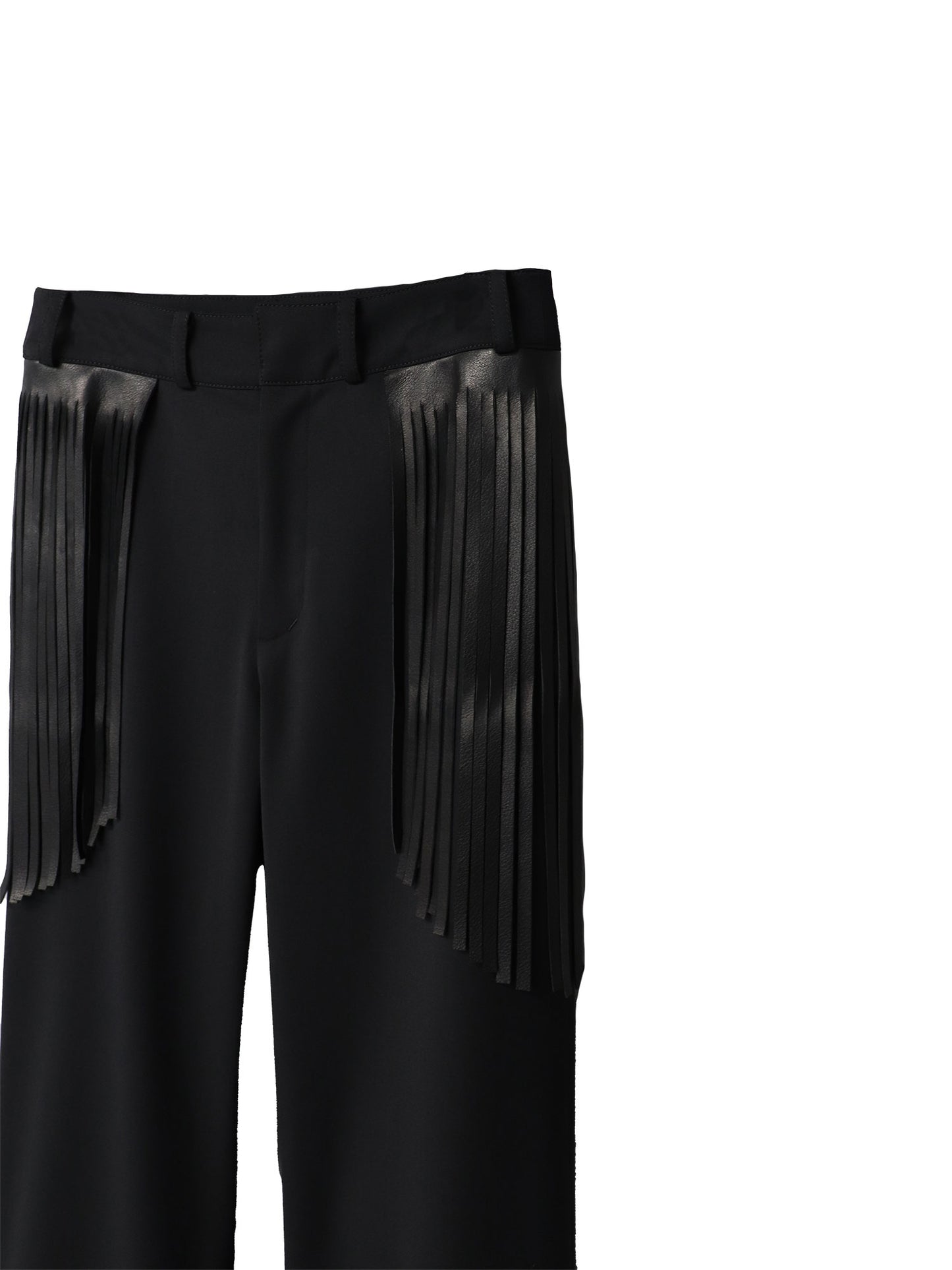 【LIMITED QUANTITY】LEMMY’S MIDNIGHT FRINGE TROUSERS/ LEATHER ver.
