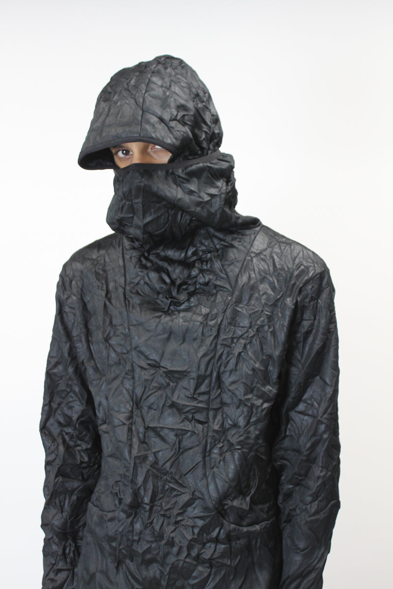 ORIGINAL CATCH WASHER NINJA HOODIE / BLACK