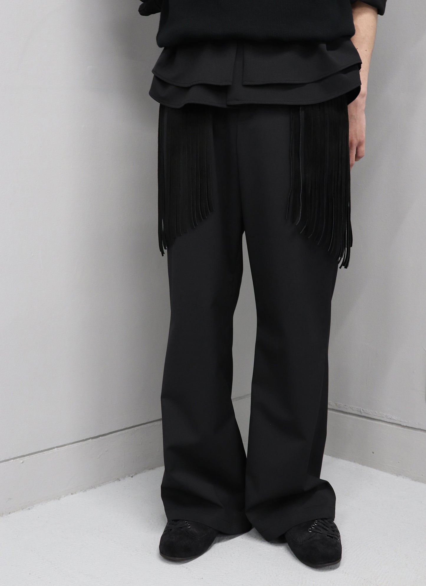 【LIMITED QUANTITY】LEMMY’S MIDNIGHT FRINGE TROUSERS/ SUEDE ver.
