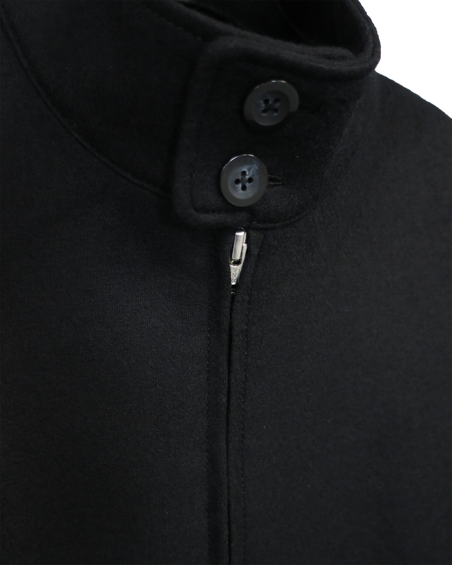 WOOL SMOOTH SWING TOP/ BLACK