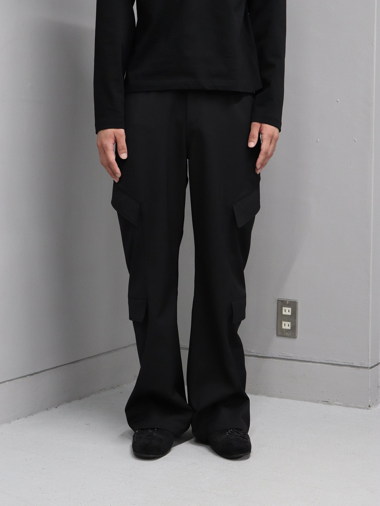 STRUCTURED UTILITY TROUSERS (UPDATED) / BLACK