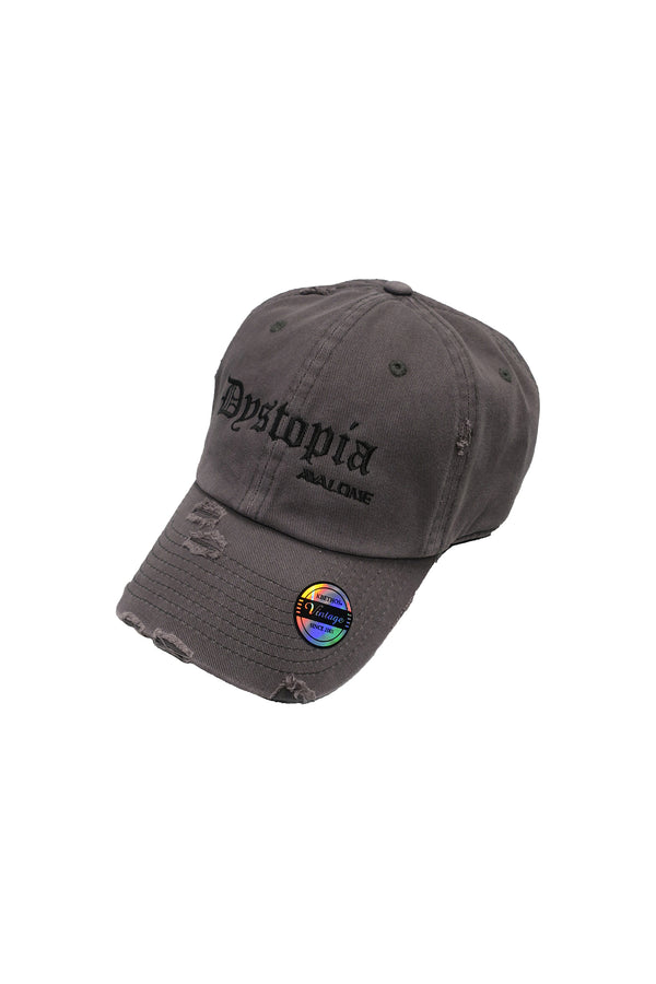 DYSTOPIA VINTAGE CAP / C-GRAY