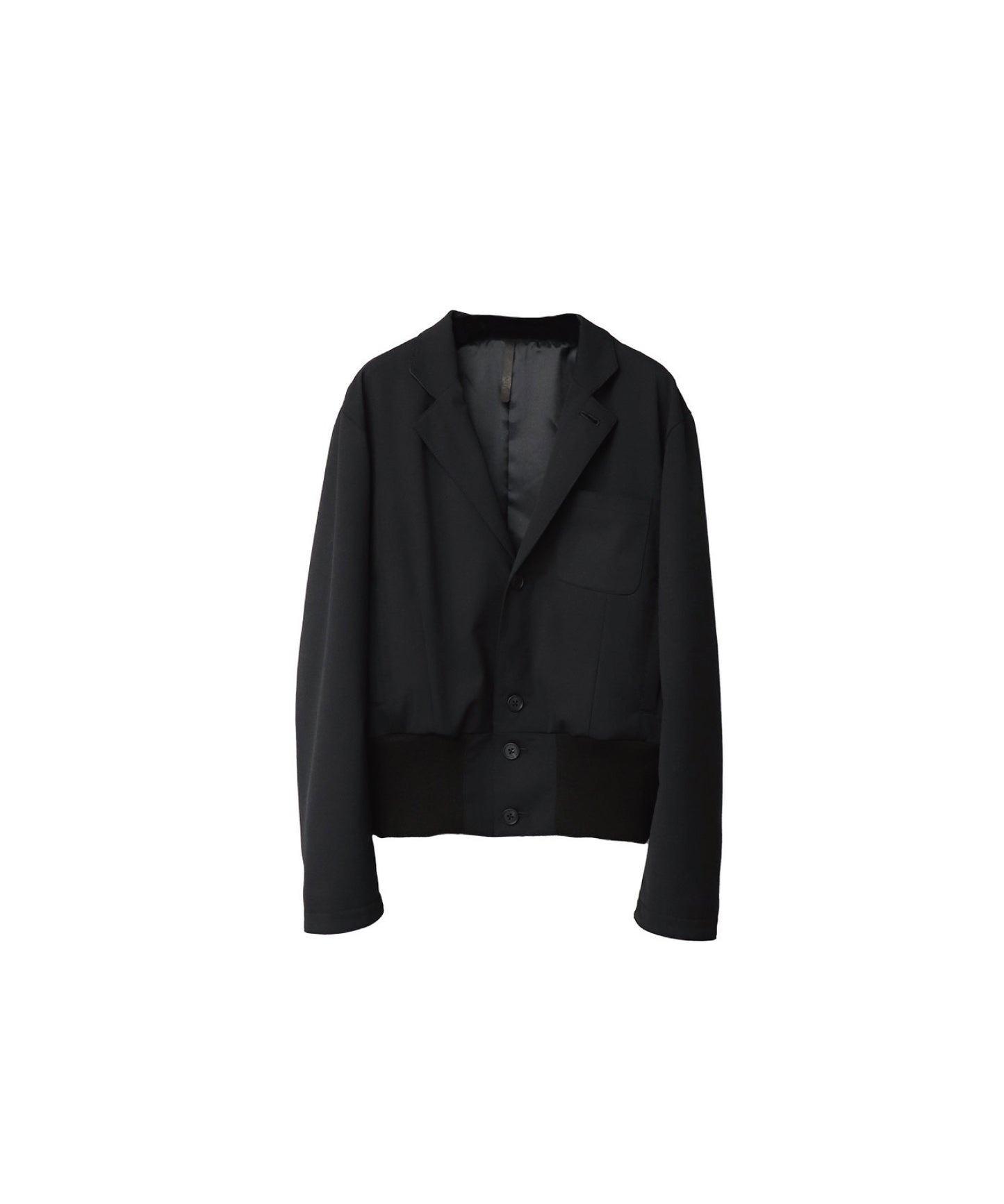 ACE OF SPADES GABARDINE JACKET/ BLACK
