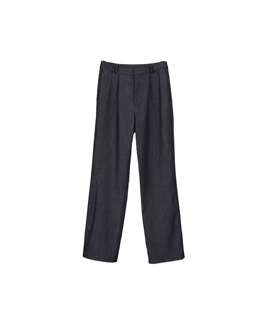 LUX DENIM DOUBLE LOOP TROUSERS / INDIGO