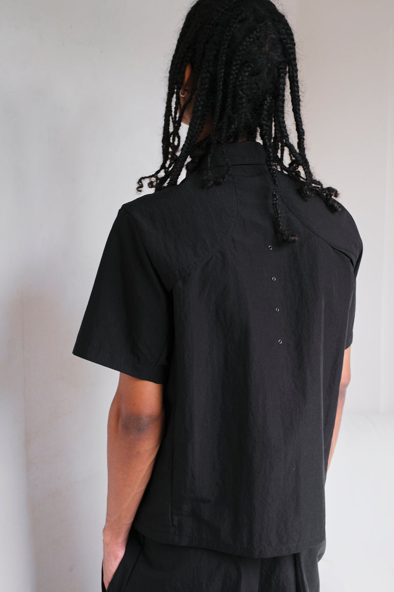 (Restock) TECHNICAL WATER  PROOF SHIRT / BLACK