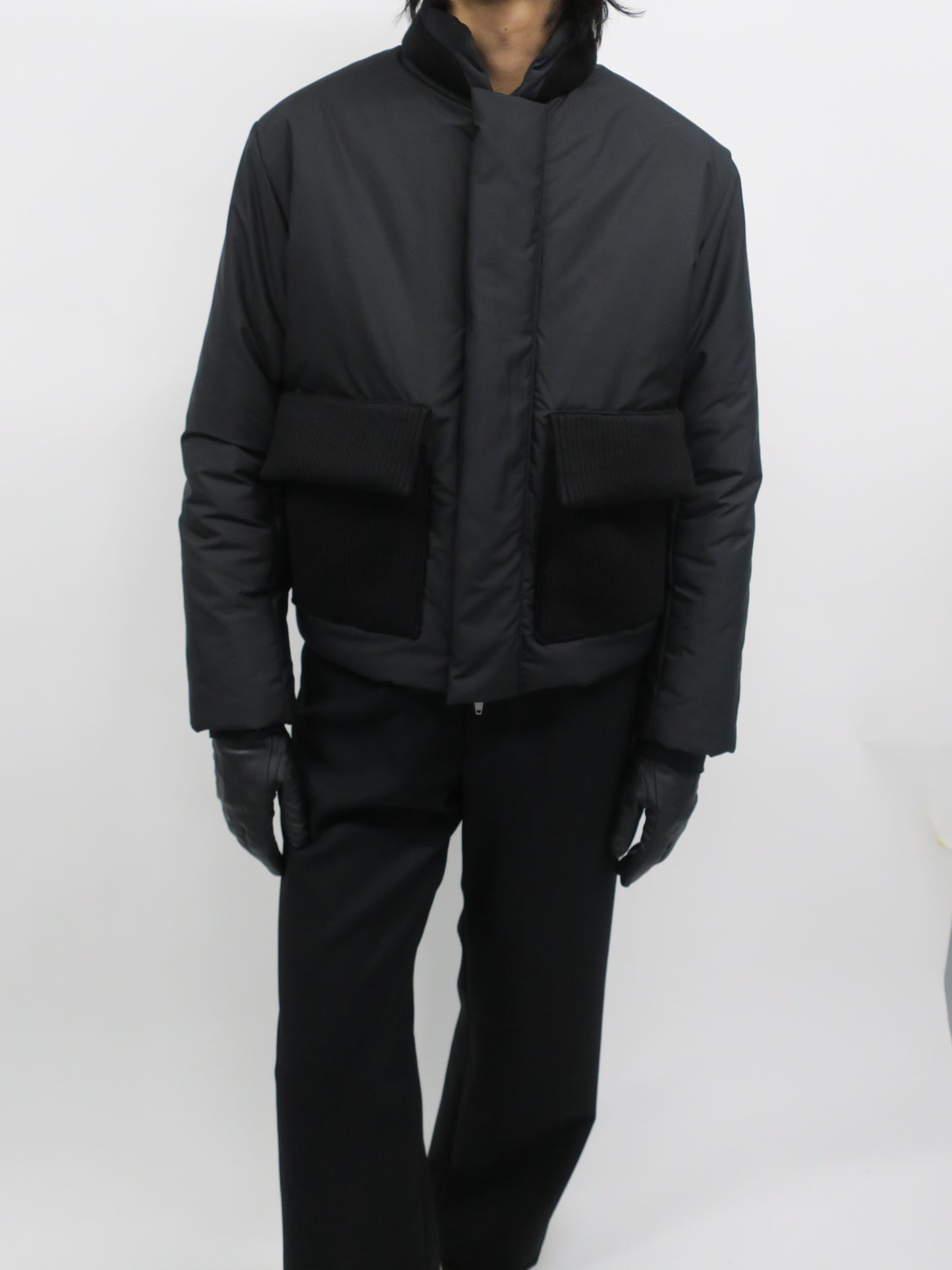 TECH HYBRID INSULATED BLOUSON/ BLACK